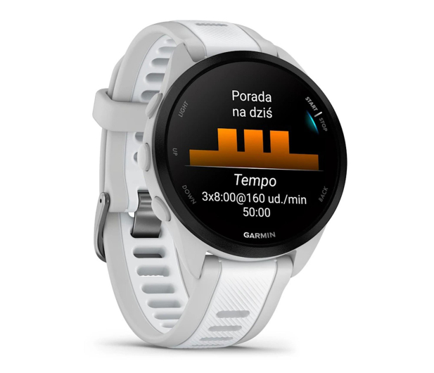 GARMIN Forerunner 165 Music Szary (010-02863-31) - 1358212 - zdjęcie 3